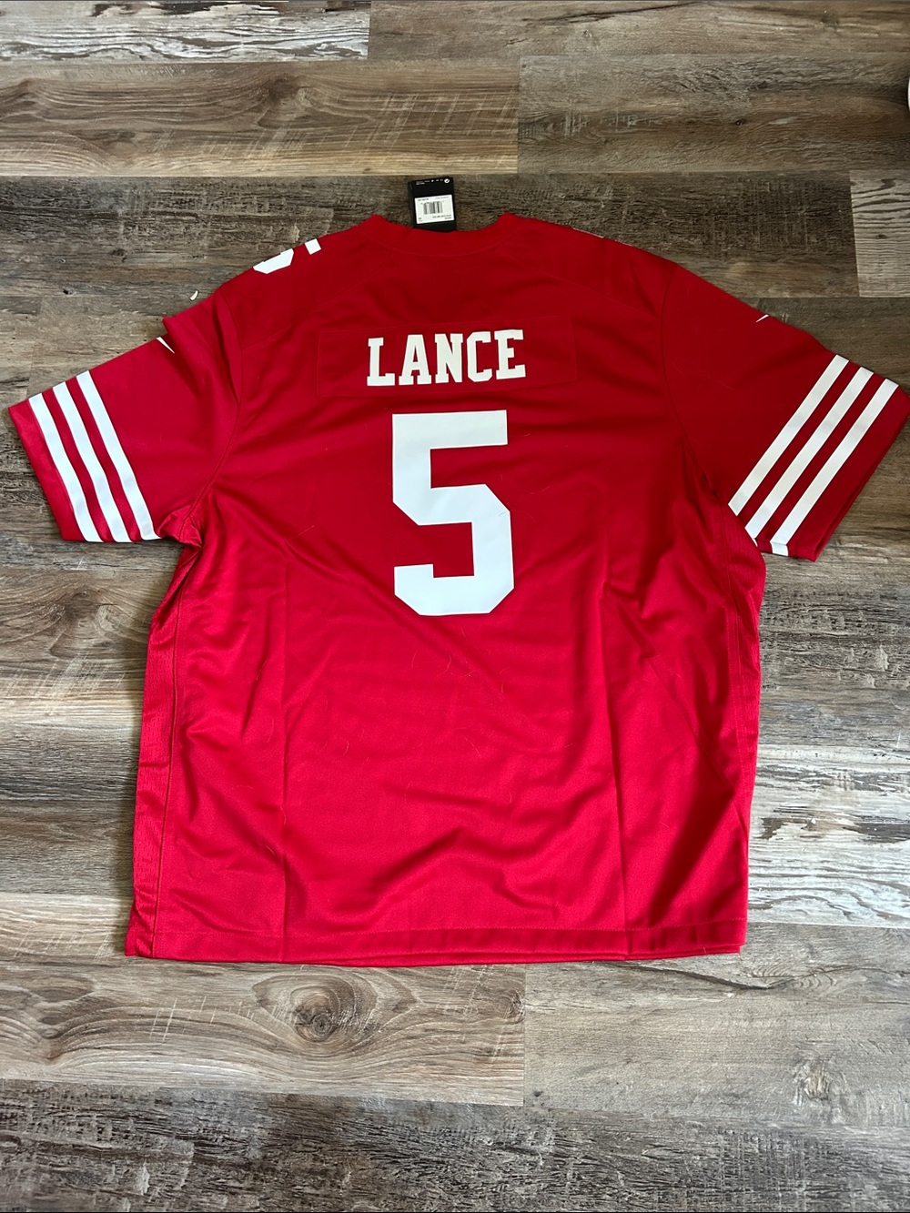 NWT Nike Red San Francisco 49ers #5 Men's Football Jersey 3x - Picture 4 of 4